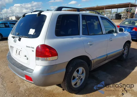 2005 Hyundai Santa Fe Gls из США, поврежденный, VIN KM8SC13D05U006266